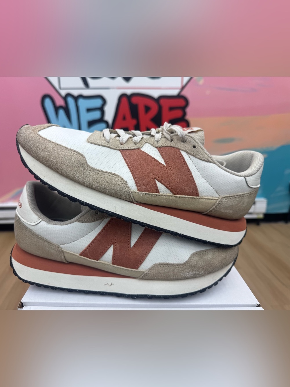 New Balance 237v1 Mindful Grey Calm Taupe Size 11.5M